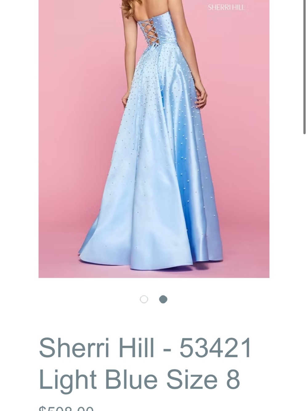 Sheri Hill gown - Picture 4 of 4